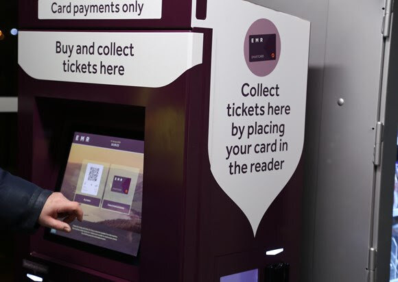 EMR in ‘smart’ ticket machines first