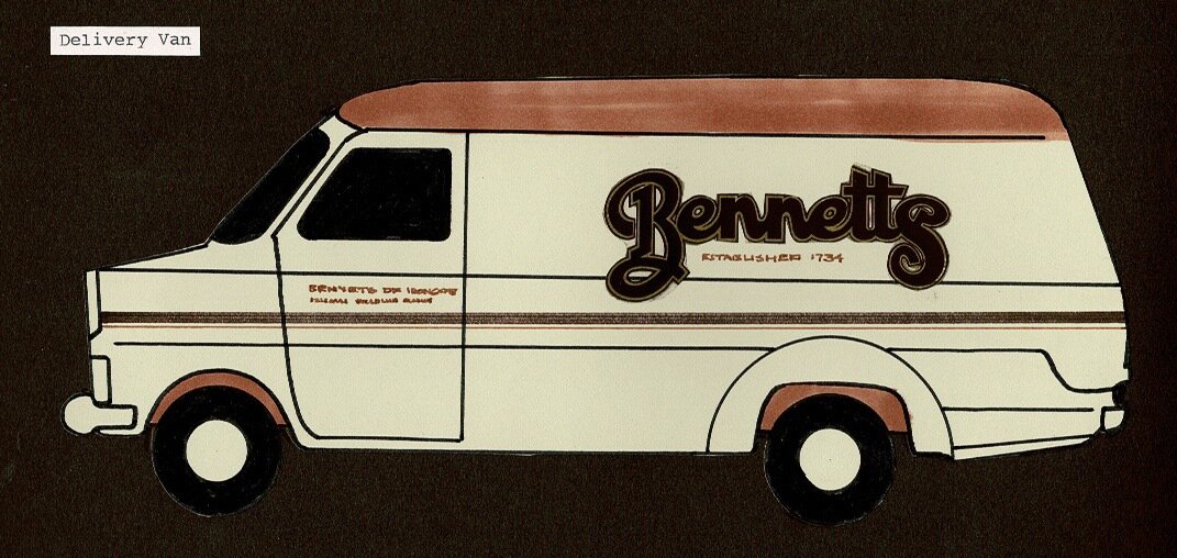 Old Bennetts van