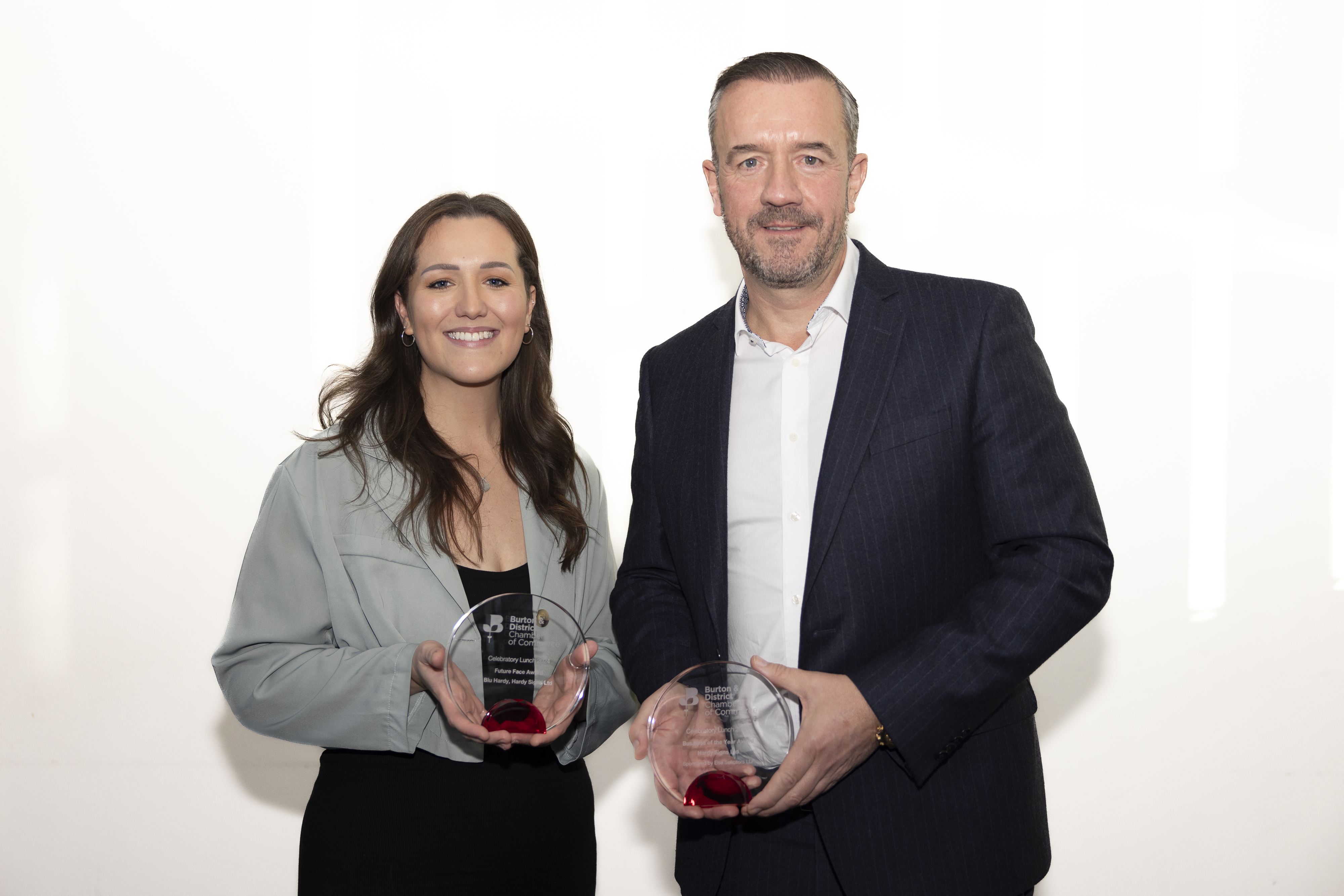 Signage firm scoops awards double