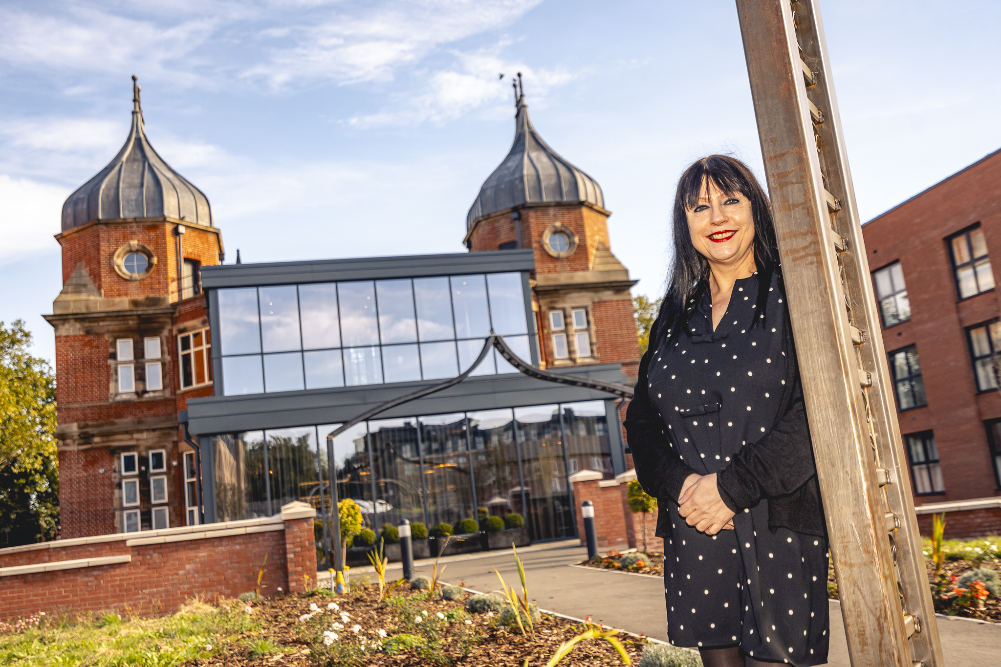 Nurse moves back to former hospital site where she trained