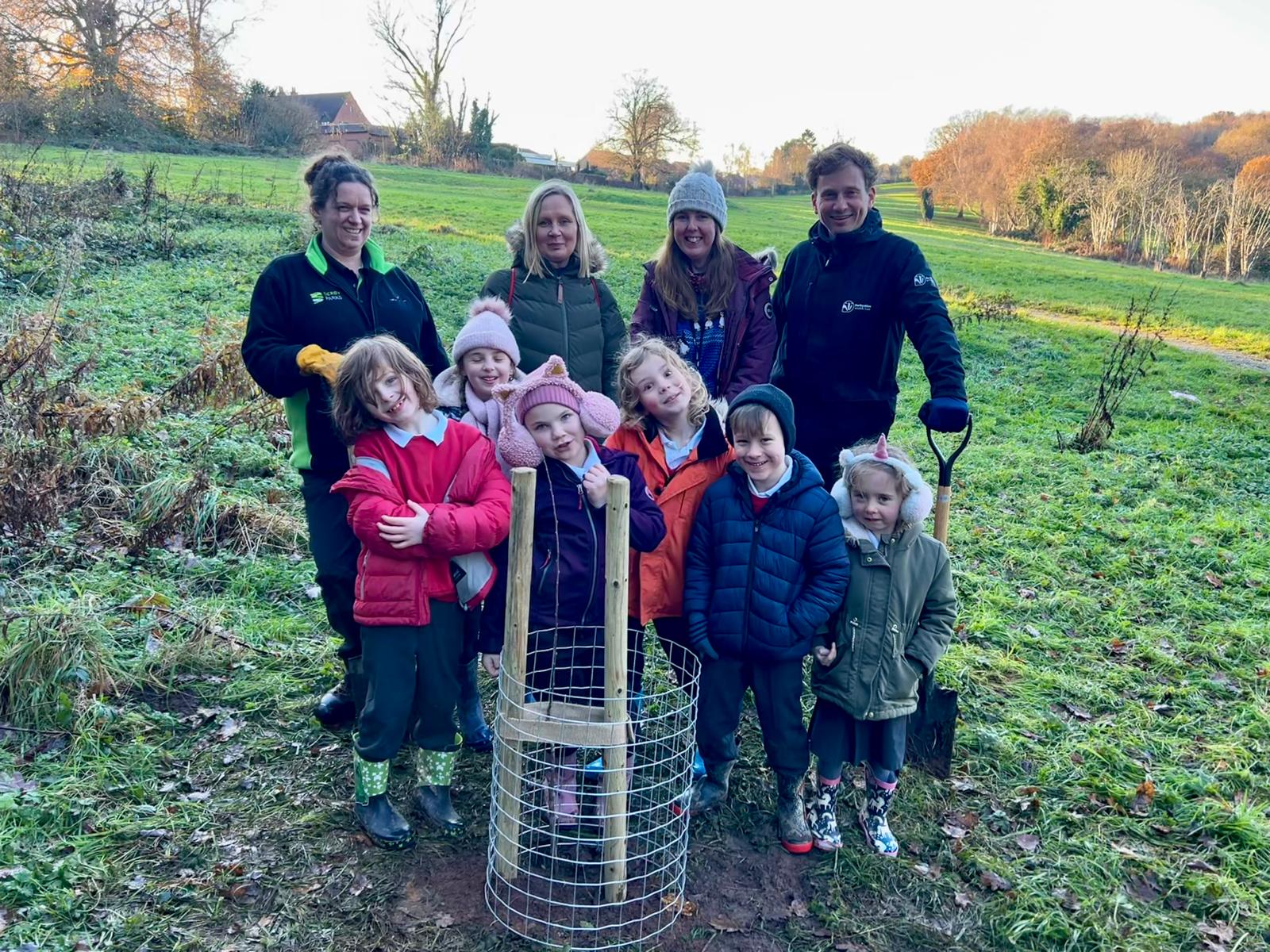 Community groups get tree-planting off to a tee