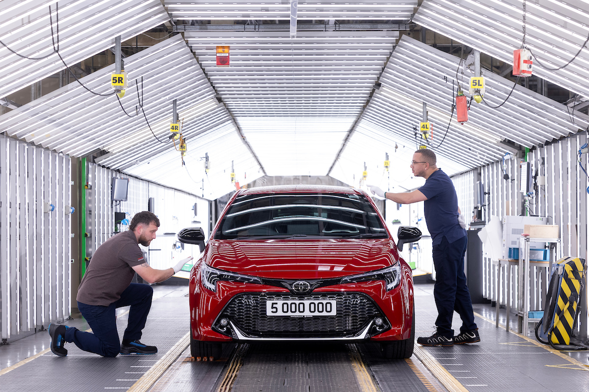 Toyota named top manufacturer at prestigious awards