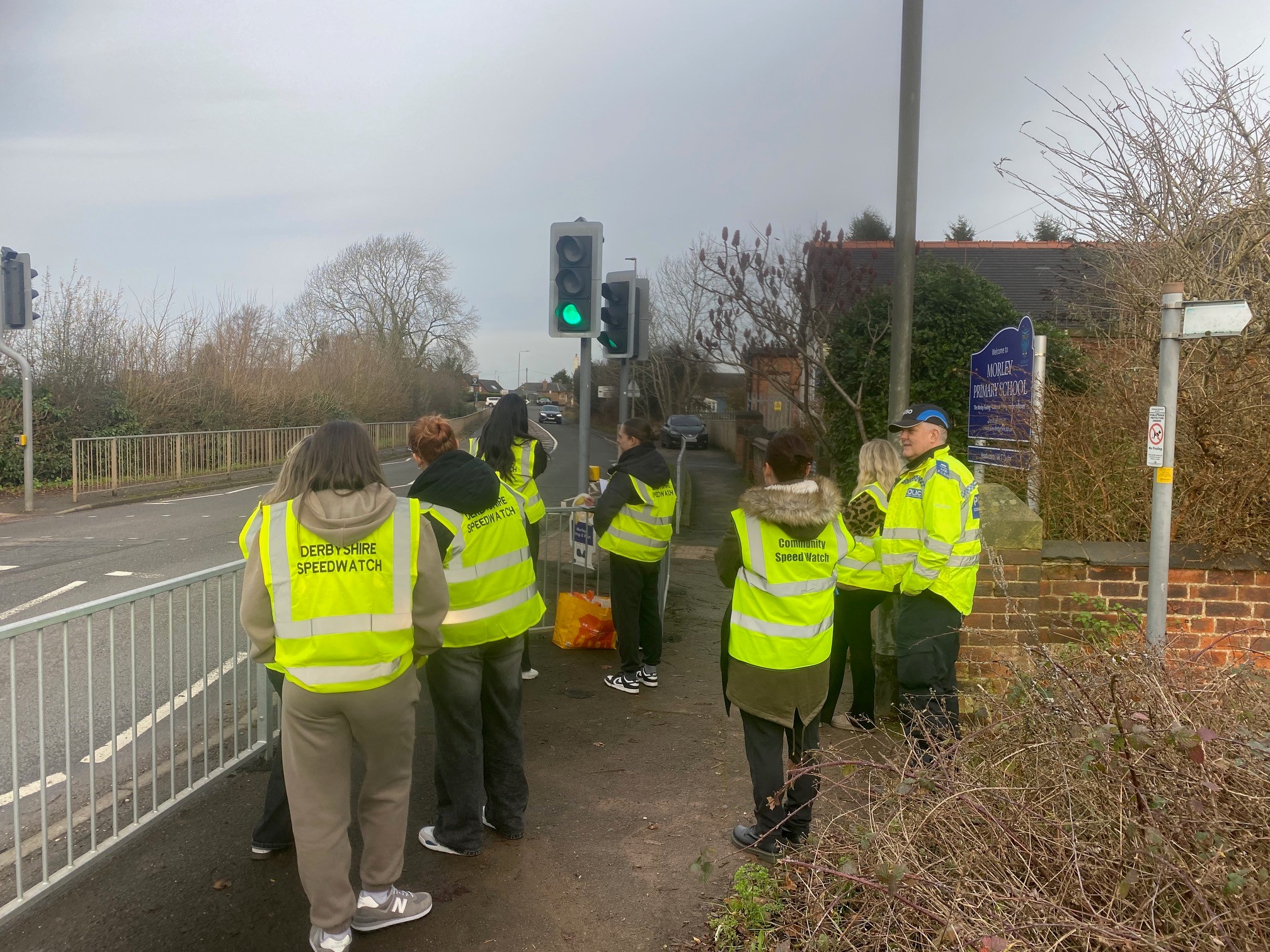 College students back initiative to make local roads safer