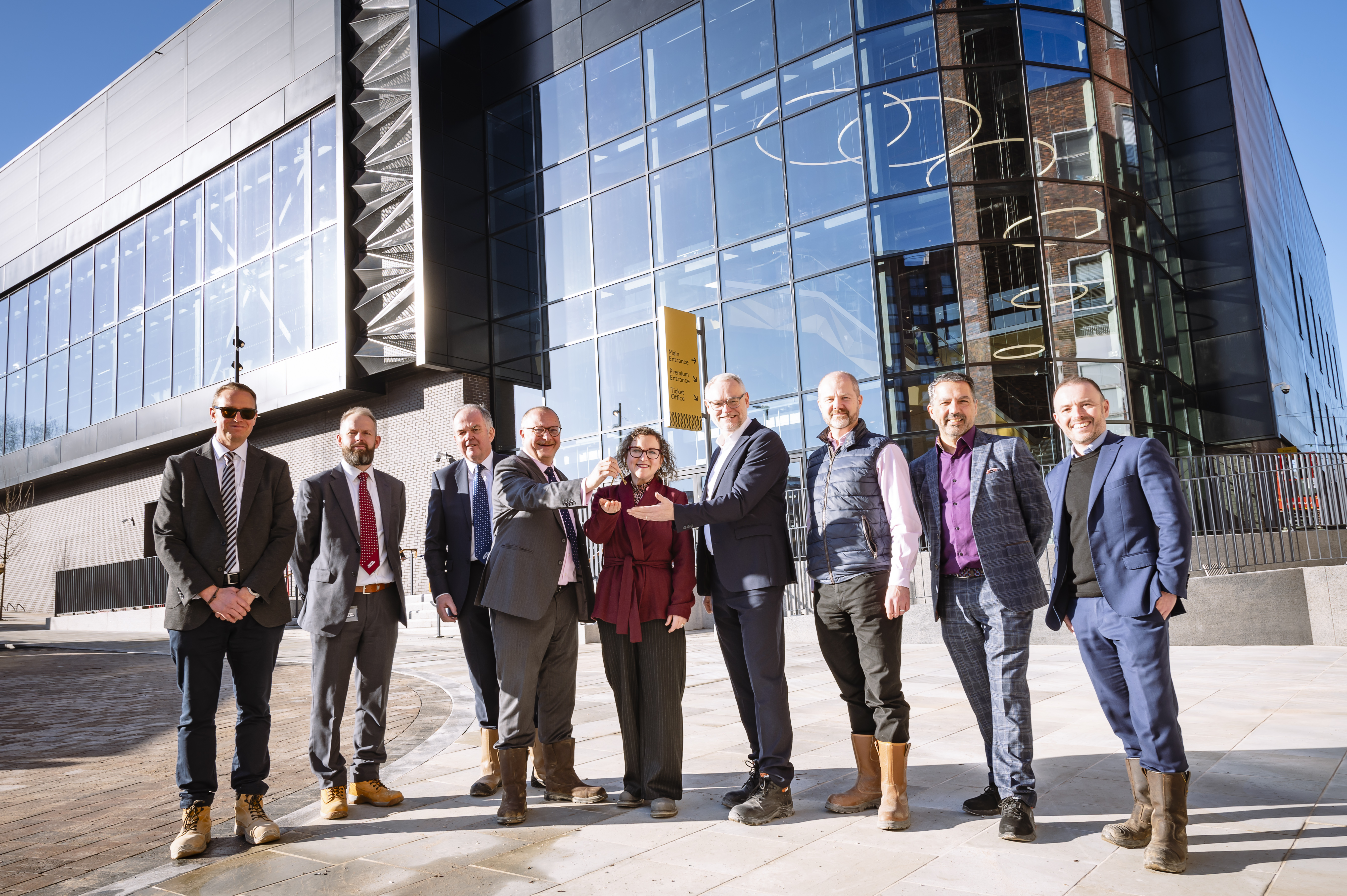 Law firm celebrates leading role in new performance venue