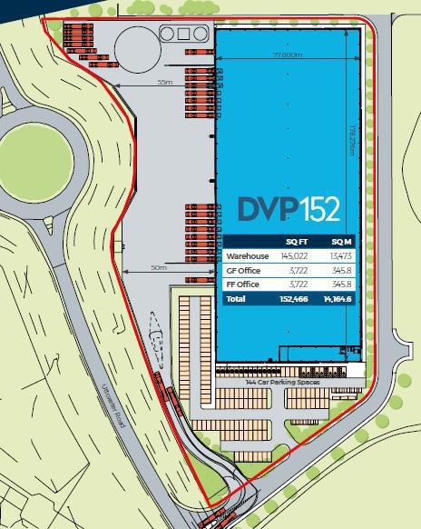 DVP 152, Park Lane, Dove Valley Park, Foston, Derby, Derbyshire